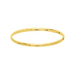 Pulsera Oro 9Kts Argyor MRM Mujer (9)640012 Rígida Lisa En Brillo