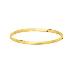 Pulsera Oro 9Kts Argyor MRM Mujer (9)640013 Rígida Lisa En Brillo