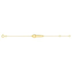 Pulsera Oro 9kts Bebé Argyor MRM (9)497360.00 Chapa En Brillo