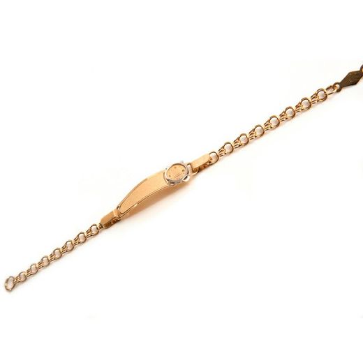Guld Baby Forget-Me-Not armbåndsur 18-1871