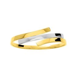 Pulsera Oro Bicolor Blanco 18kts Argyor MRM Mujer (18)317.25G Rígida En Brillo