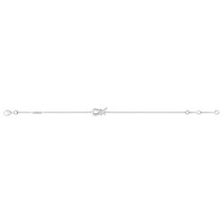 Pulsera Oro Blanco 18kts (18)4.5518.21 Loop 0.02ct GH SI Diamantes