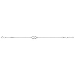 Pulsera Oro Blanco 18kts (18)4.5520.21 Je Te Tiens 0.08ct GH SI Diamantes