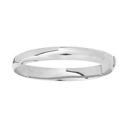Pulsera Oro Blanco 18kts Argyor MRM Mujer (18)2906G Rígida En Brillo