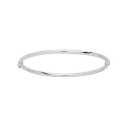 Pulsera Oro Blanco 18kts Argyor MRM Mujer (18)397.3G Rígida En Brillo