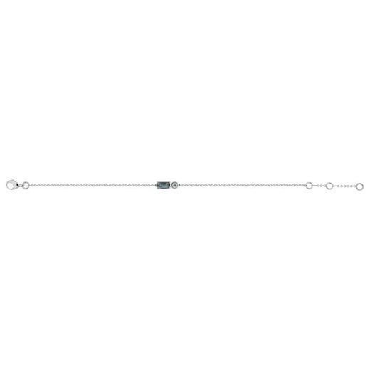 Joelli 18kt White Gold Bracelet (18)J40006.T1 Chromatic Topaz Blue