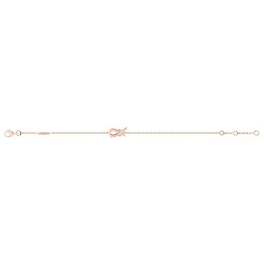 Pulsera Oro Rosa 18kts (18)4.5518.24 Loop 0.02ct GH SI Diamantes