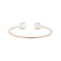 Pulsera Oro Rosa 18kts Joelli (18)J60003.M4 Candy Luna Blanca