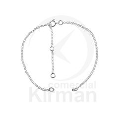 Pulsera Plata 072226 Rolo 14+4cm