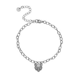 Pulsera Plata 16,50+1,50cm PU00167RH Lobo