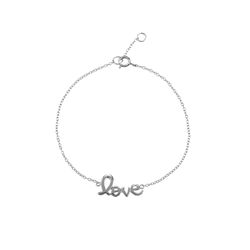 Pulsera Plata 17,50+1,50cm PUL0197RH Love