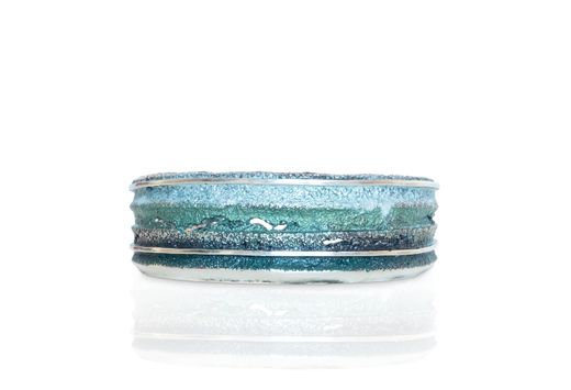 Pulsera Plata 2,1cm Arior Sinera Verde 1020256XPU