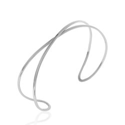 Pulsera Plata 5,70cm PU00127RH Rigida
