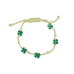 Pulsera Plata 7,70cm - 11,50cm PUL0201PL Trebol