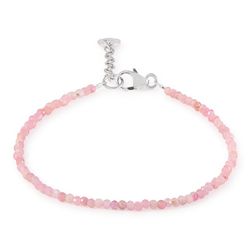 Pulsera Plata Argent Basic 16+2cm PUCD1539R Turmalina Rosa
