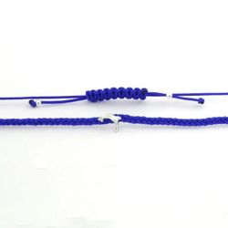 Pulsera Plata Argent Basic 16cm PUCD188 Delfin Macramé