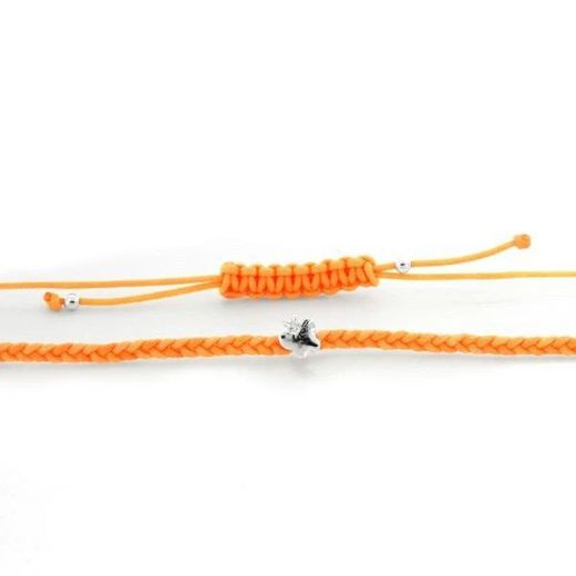 Bracelet Argent Basic 16 cm PUCD189 Papillon Macramé
