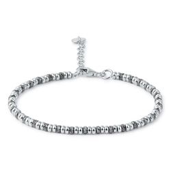 Pulsera Plata Argent Basic 17+3cm PURT042 Cuentas