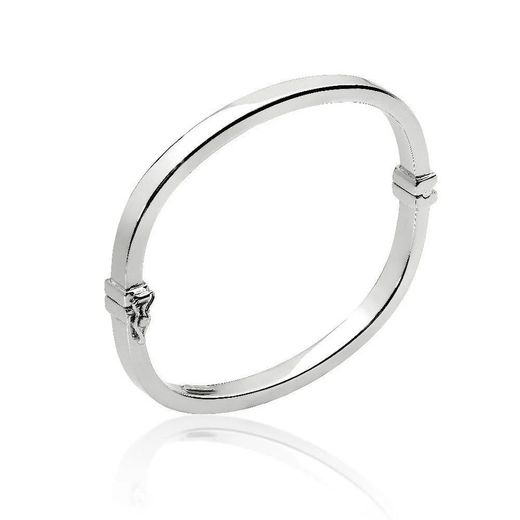 Argent Basic Silver Bracelet 6.5x5.8cm ESR2LE5C Rigid Square