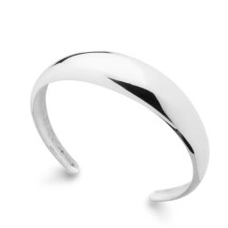 Pulsera Plata Argent Basic Mujer ESRM081B Lamia Rígida En Brillo 6cm