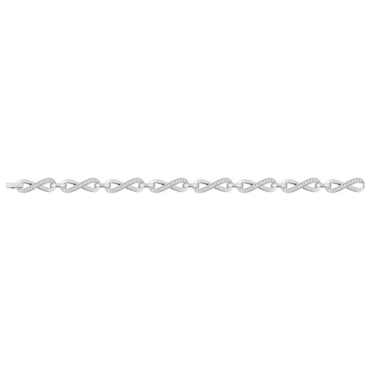 Pulsera Plata Argyor MRM Mujer (AG)333787.1 Eslabones Infinito Circonitas