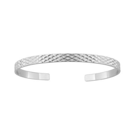Pulsera Plata Argyor MRM Mujer (AG)333530 Aro Rígido en Brillo