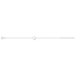 Pulsera Plata Argyor MRM Mujer (AG)333811 Corazón Calado En Brillo