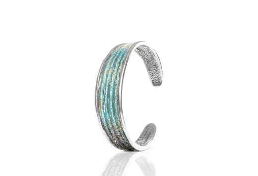 Pulsera Plata Arior Dynamic Azul 1020324XPU