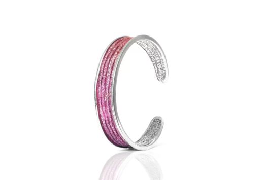 Pulsera Plata Arior Dynamic Lila 1020323XPU