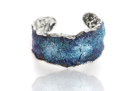 Pulsera Plata Arior Intenzza Grande Azul 1020196XPU