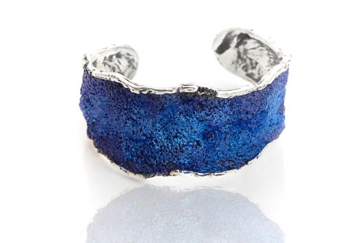 Pulsera Plata Arior Intenzza Grande Azul 1020204XPU