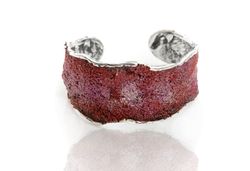 Pulsera Plata Arior Intenzza Grande Rojo 1020208XPU