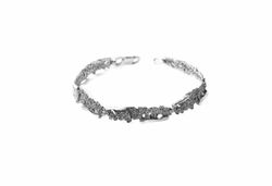 Pulsera Plata Arior Intenzza Gris 5 Eslabones 3cm 1150696XPU