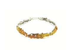 Pulsera Plata Arior Intenzza Ocre 5 Eslabones 3cm 1150691XPU