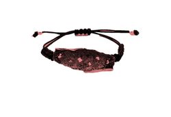 Pulsera Plata Arior Intenzza Rojo Macramé 1150702XPU