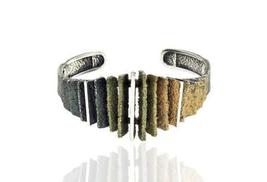 Pulsera Plata Arior Junc Verde 1020276XPU