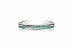 Pulsera Plata Arior Osha Verde 1020336XPU