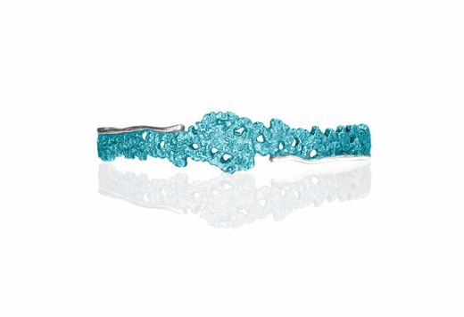 Pulsera Plata Arior Symphony Azul 1020330XPU