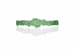 Pulsera Plata Arior Symphony Verde 1020332XPU