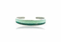 Pulsera Plata Arior Troia Verde Pequeńa 1020357XPU