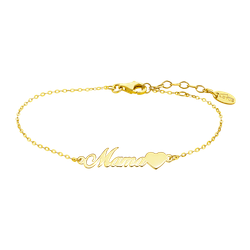 Pulsera Plata Dorada Lotus LP3234-2/2 Palabra MAMÁ