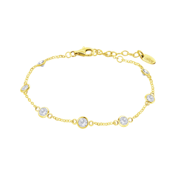 Pulsera Plata Dorada Lotus LP3451-2/3 Circonitas