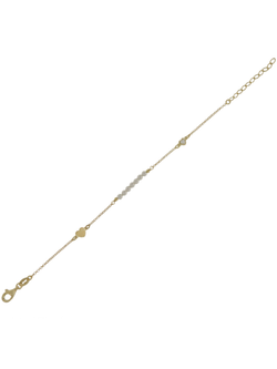Pulsera Plata Dorada Mujer PPUL3141/C Circonitas