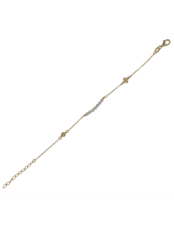 Pulsera Plata Dorada Mujer PPUL3142/C Circonitas