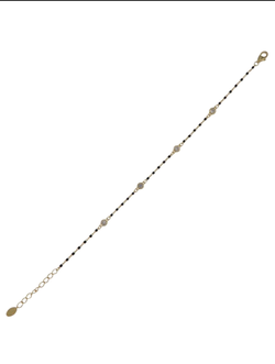 Pulsera Plata Dorada Mujer PPUL3231 Circonitas