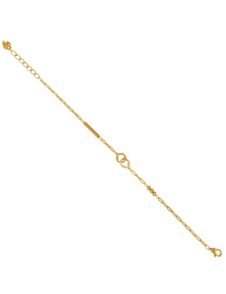 Pulsera Plata Dorada Mujer PPUL3304/C Circonitas