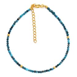 Pulsera Plata Dorada Mujer PUM0036DONP Piedras Minerales Neo Apetite