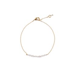 Pulsera Plata Dorada Mujer PUM0045DOPLXX Piedras Minerales Piedra Luna