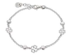 Pulsera Plata Liska LAF6080BR Tréboles En Brillo