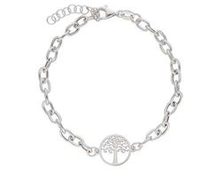 Pulsera Plata Liska LAF6554BR-V Árbol De La Vida En Brillo